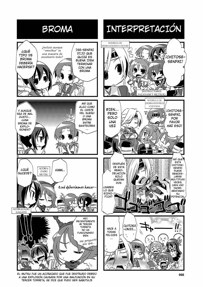 Kantai Collection -KanColle- 4-koma Comic: Fubuki, Ganbarimasu! Vol. 1 Ch. 5 第8页