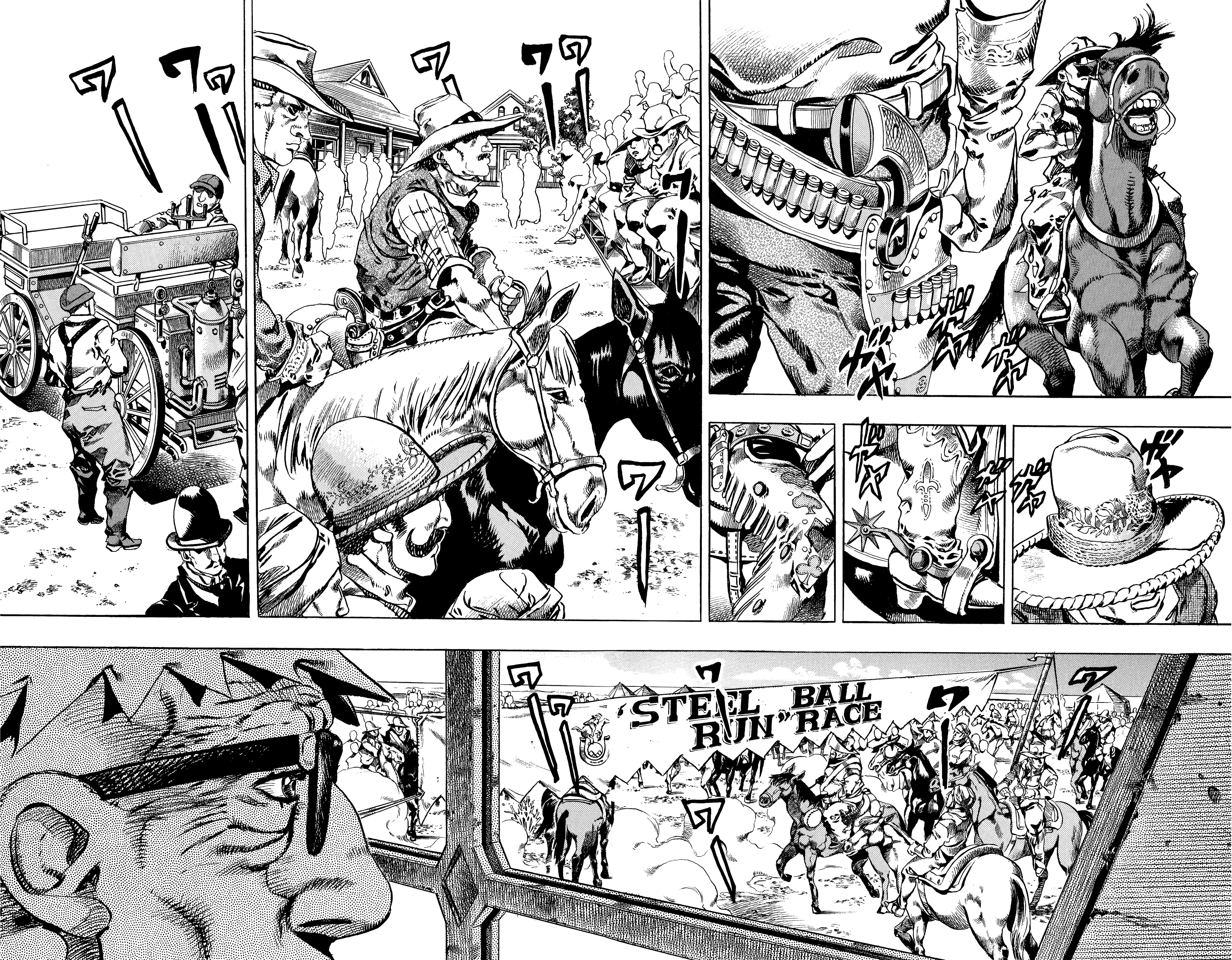 JoJo's Bizarre Adventure Part 7 - Steel Ball Run Прес-Конференція 第27页