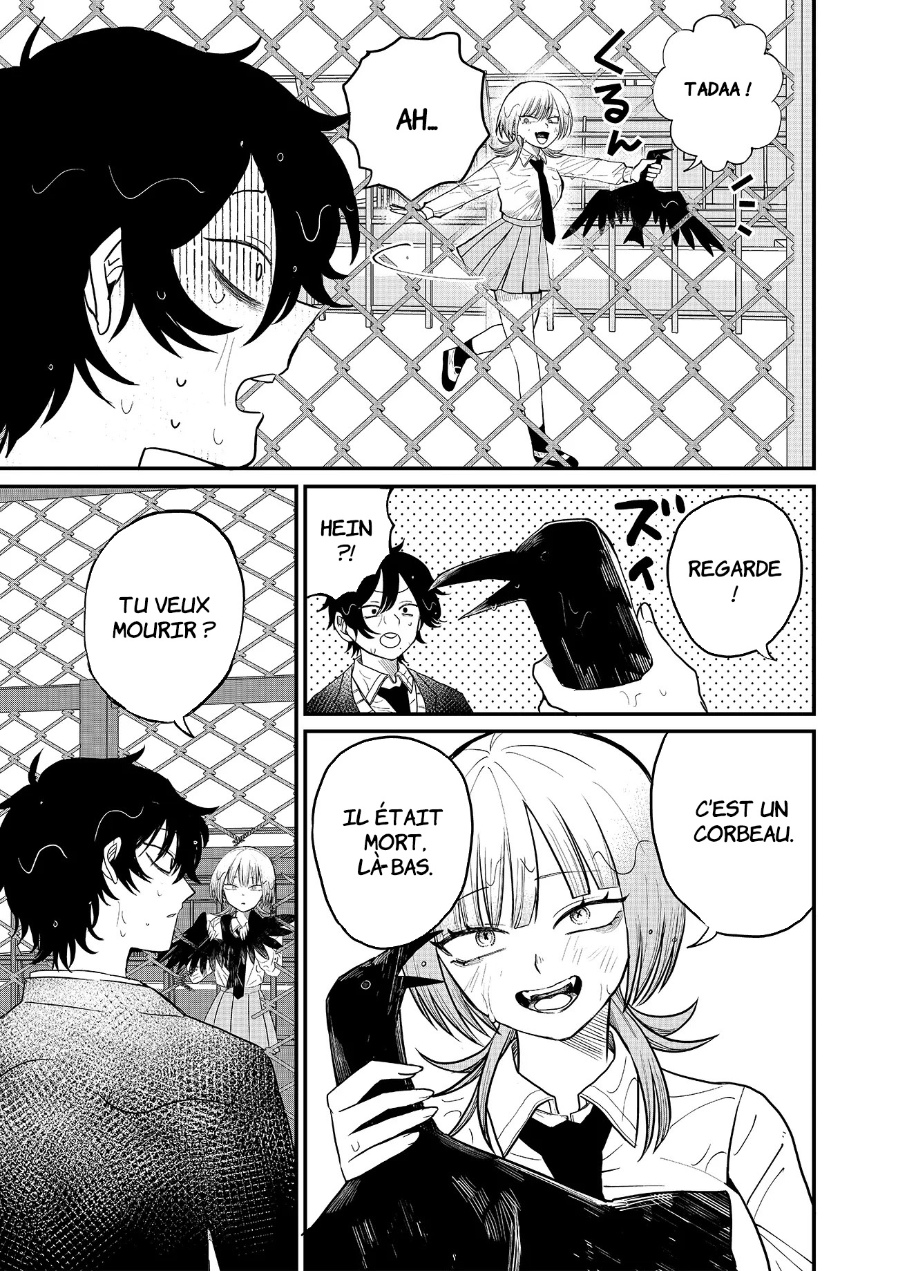 Shihai Shoujo Kubaru-chan Le cadavre d'un corbeau 第8页