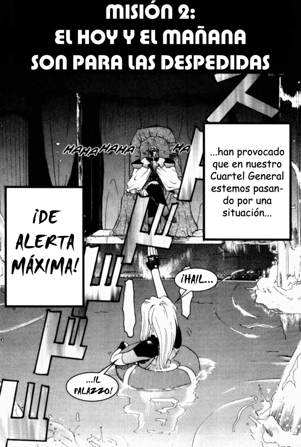 Excel Saga El hoy y el mañana son para las despedidas 第3页