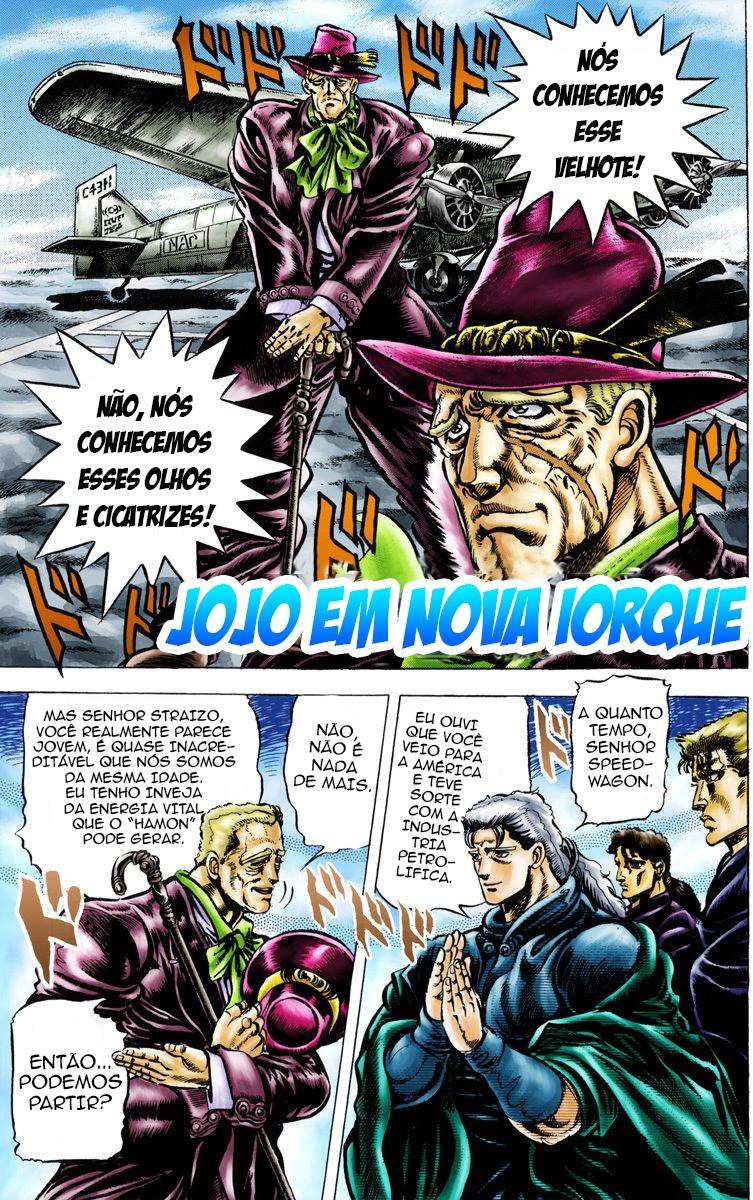 JoJo's Bizarre Adventure, Part 2: Battle Tendency (Official Colored) Vol. 1 Ch. 1 第2页