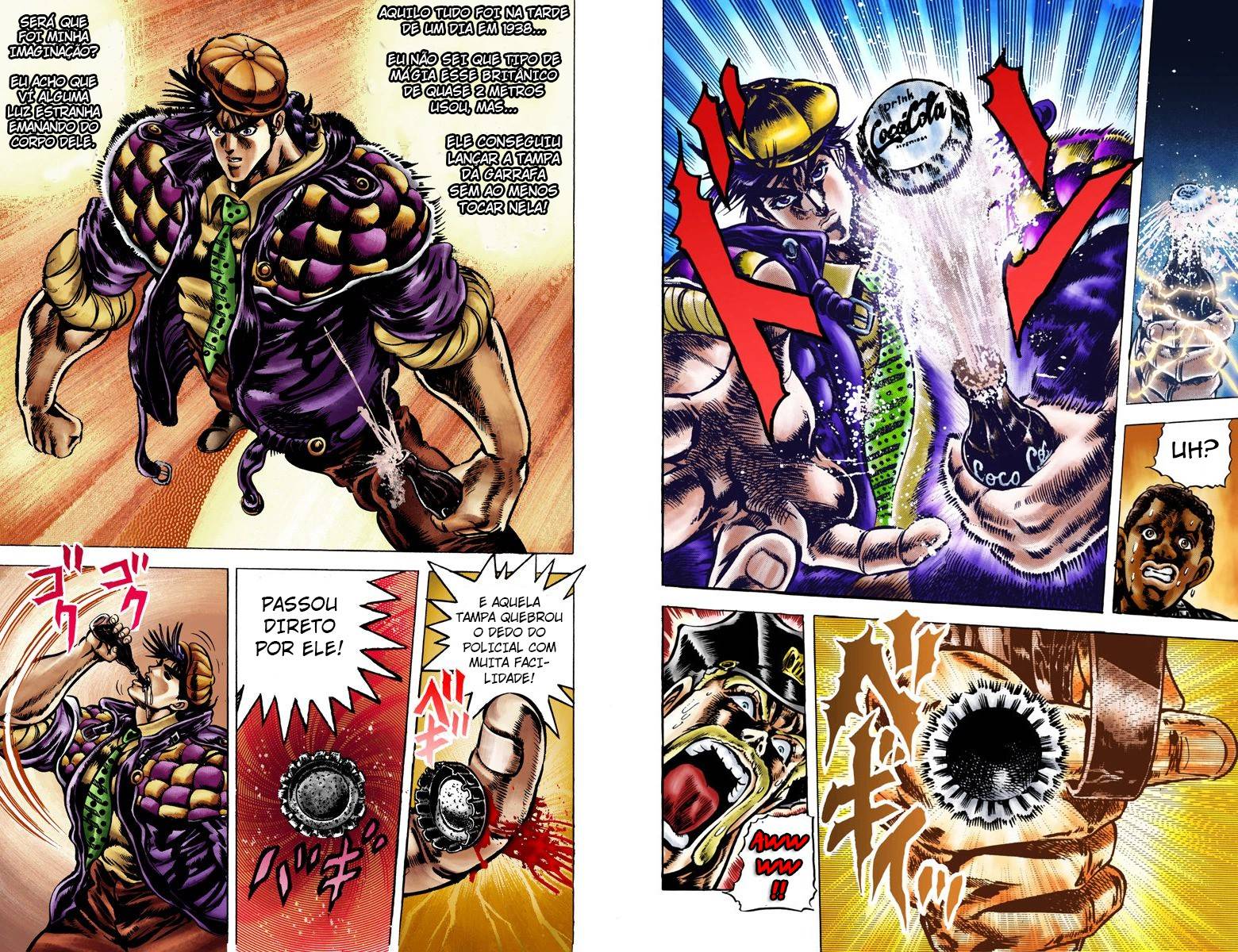 JoJo's Bizarre Adventure, Part 2: Battle Tendency (Official Colored) Vol. 1 Ch. 1 第9页