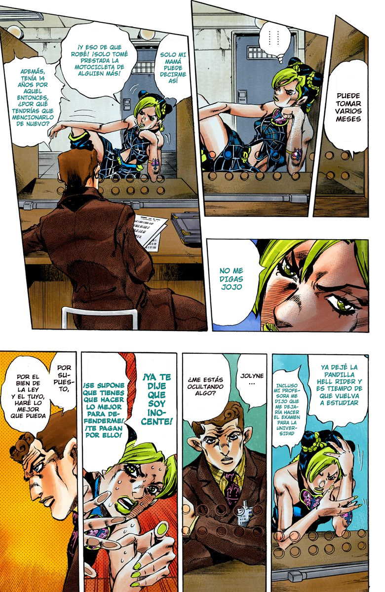 JoJo's Bizarre Adventure, Part 6: Stone Ocean (Official Colored) Stone Ocean Parte 1 - scans a color 第17页