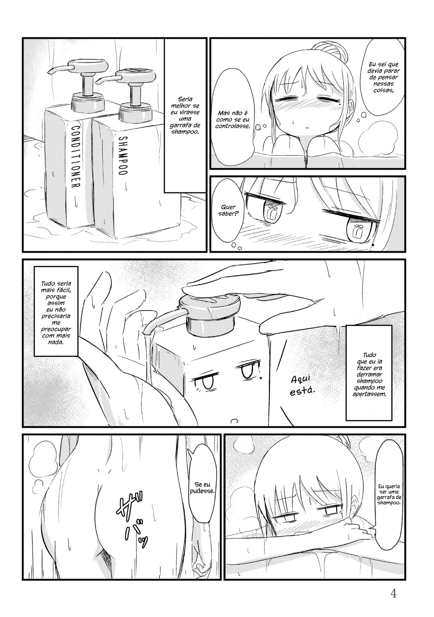 She Doesn't Know Why She Lives. Eu Queria Ser Uma Garrafa De Shampoo 第6页