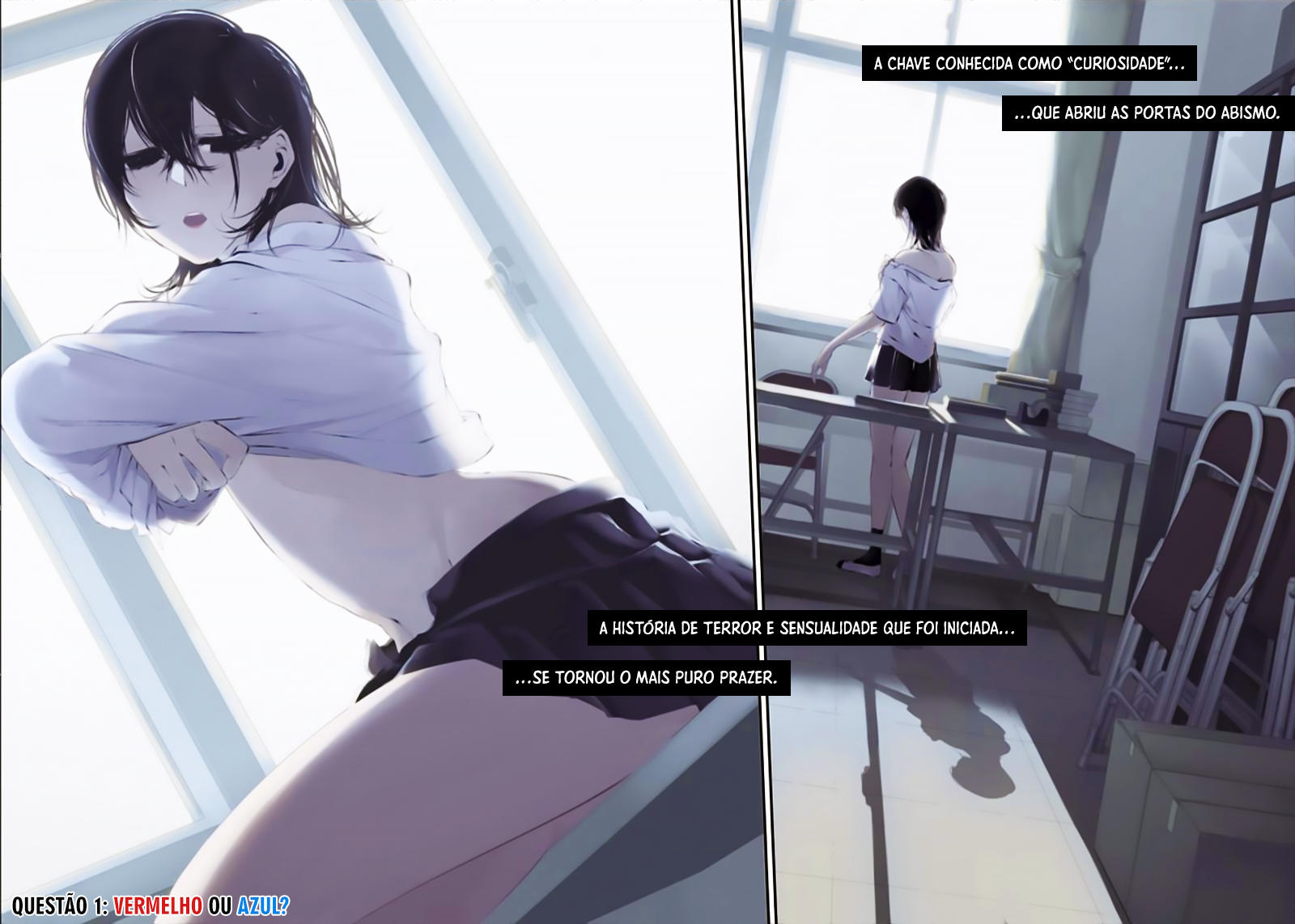 Tsurenai Hodo Aokute Azatoi Kurai ni Akai Vermelho ou azul? 第5页