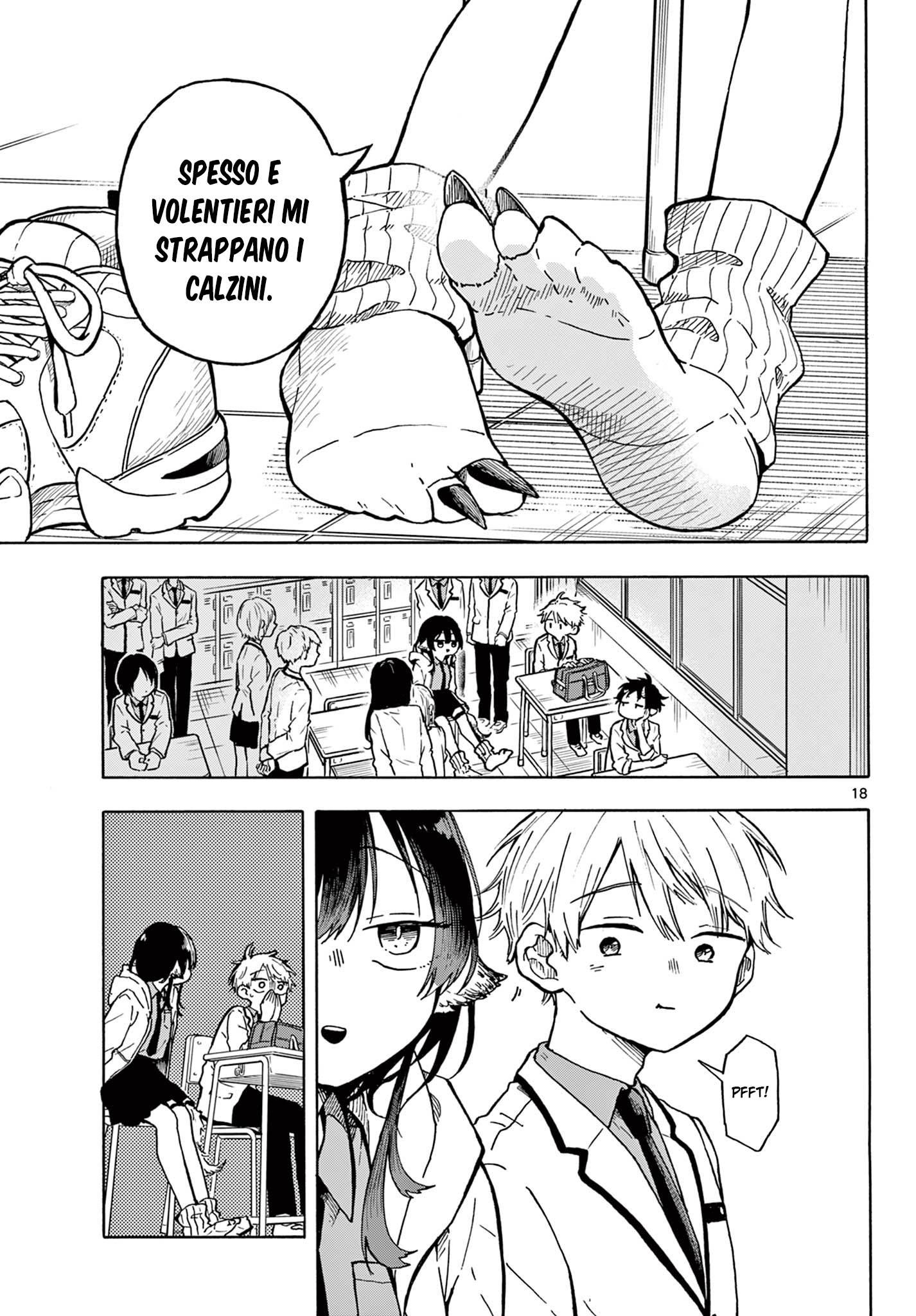 Ogami Tsumiki to Kinichijou. Tsumiki-san è un lupo mannaro 第18页