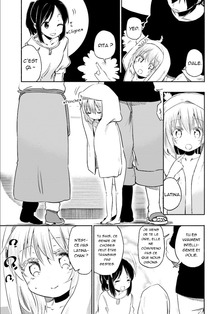 Uchi no Ko no Tame naraba, Ore wa Moshikashitara Maou mo Taoseru kamo Shirenai. Rencontre entre le jeune homme et la fillette 第15页