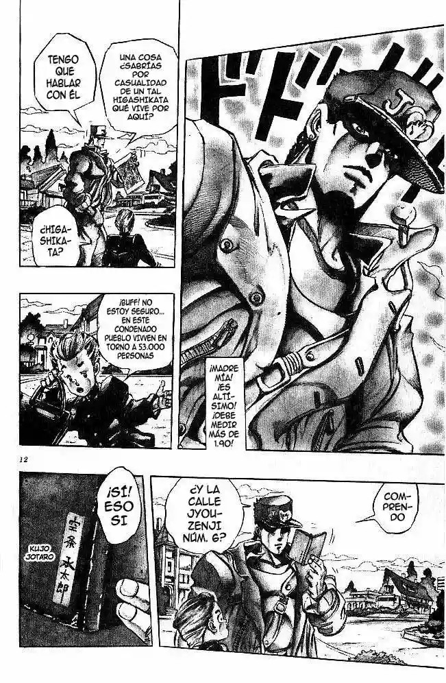 JoJo's Bizarre Adventure Part 4 - Diamond is Unbreakable ¡Jotaro Kujo! Conoce a Josuke Higashikata, Parte 1 第12页