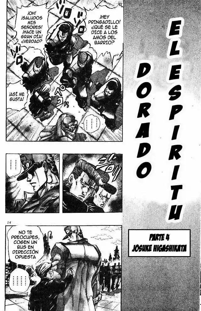 JoJo's Bizarre Adventure Part 4 - Diamond is Unbreakable ¡Jotaro Kujo! Conoce a Josuke Higashikata, Parte 1 第14页