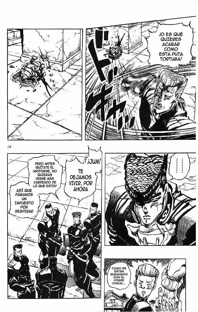 JoJo's Bizarre Adventure Part 4 - Diamond is Unbreakable ¡Jotaro Kujo! Conoce a Josuke Higashikata, Parte 1 第18页