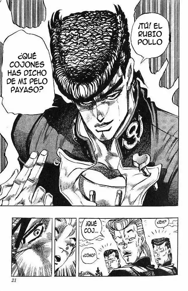 JoJo's Bizarre Adventure Part 4 - Diamond is Unbreakable ¡Jotaro Kujo! Conoce a Josuke Higashikata, Parte 1 第21页