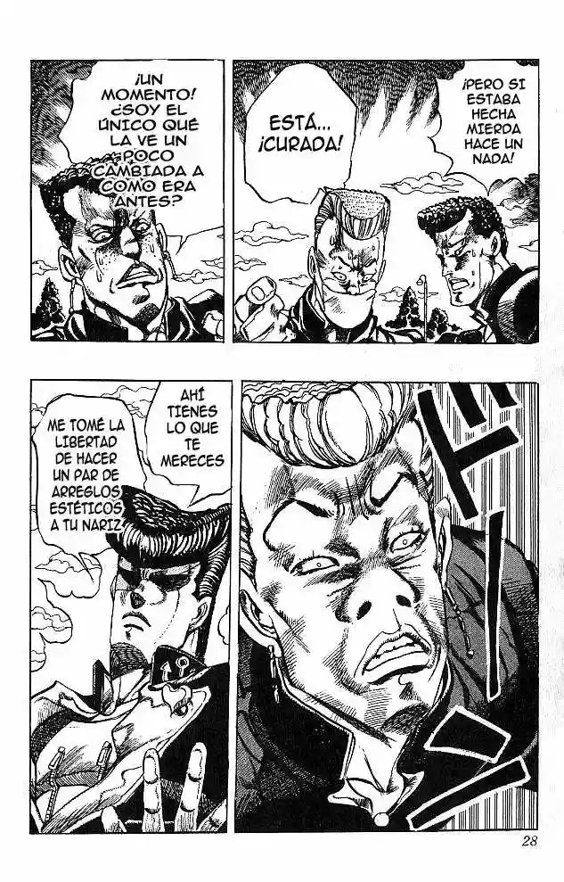 JoJo's Bizarre Adventure Part 4 - Diamond is Unbreakable ¡Jotaro Kujo! Conoce a Josuke Higashikata, Parte 1 第28页