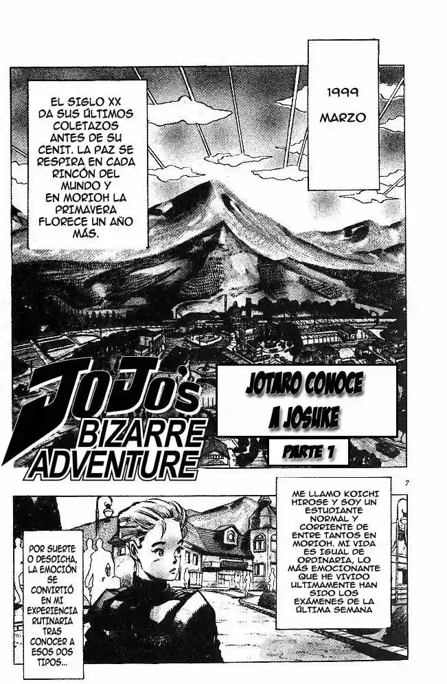 JoJo's Bizarre Adventure Part 4 - Diamond is Unbreakable ¡Jotaro Kujo! Conoce a Josuke Higashikata, Parte 1 第8页