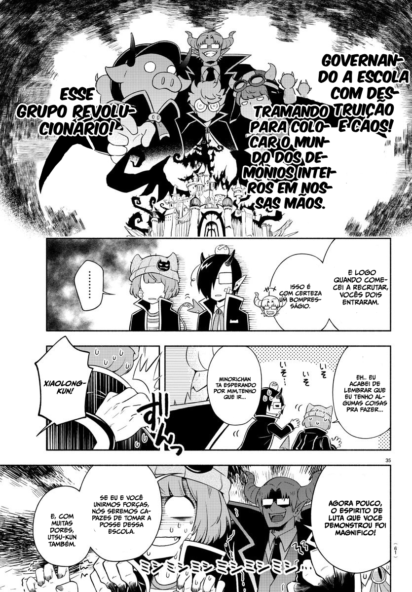We are the Main Characters of the Demon World! Shaoron na Escola do Mal 第35页