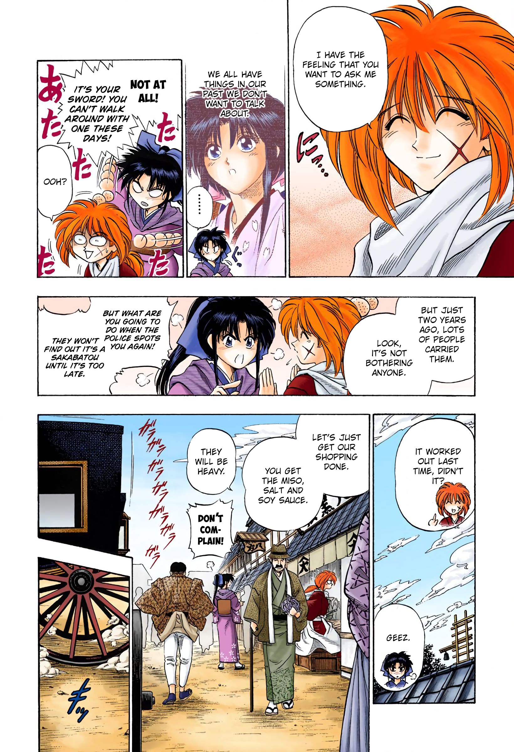 Rurouni Kenshin (Official Colored) Rurouni in the City 第4页
