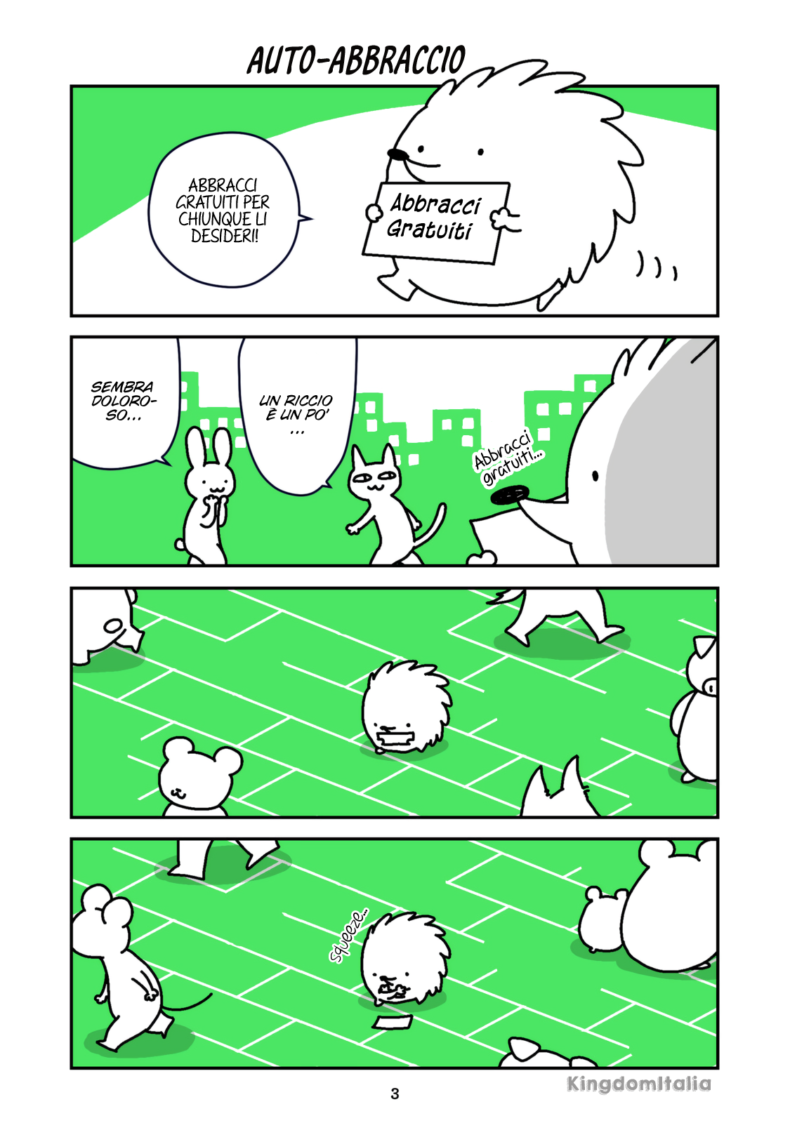Hedgehog Harry Auto-Abbraccio 第5页