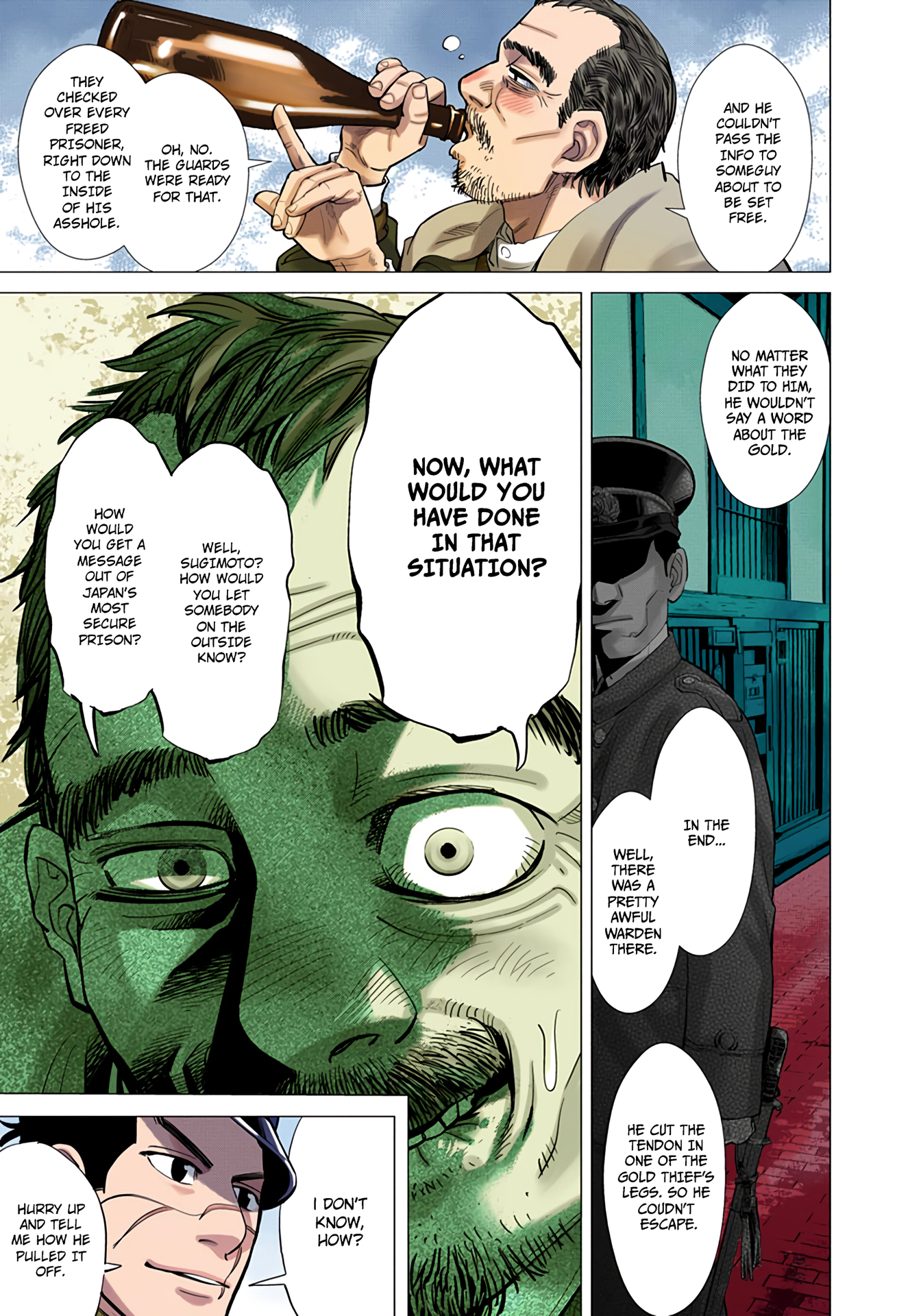 Golden Kamuy (Official Colored) Sugimoto the Immortal 第18页