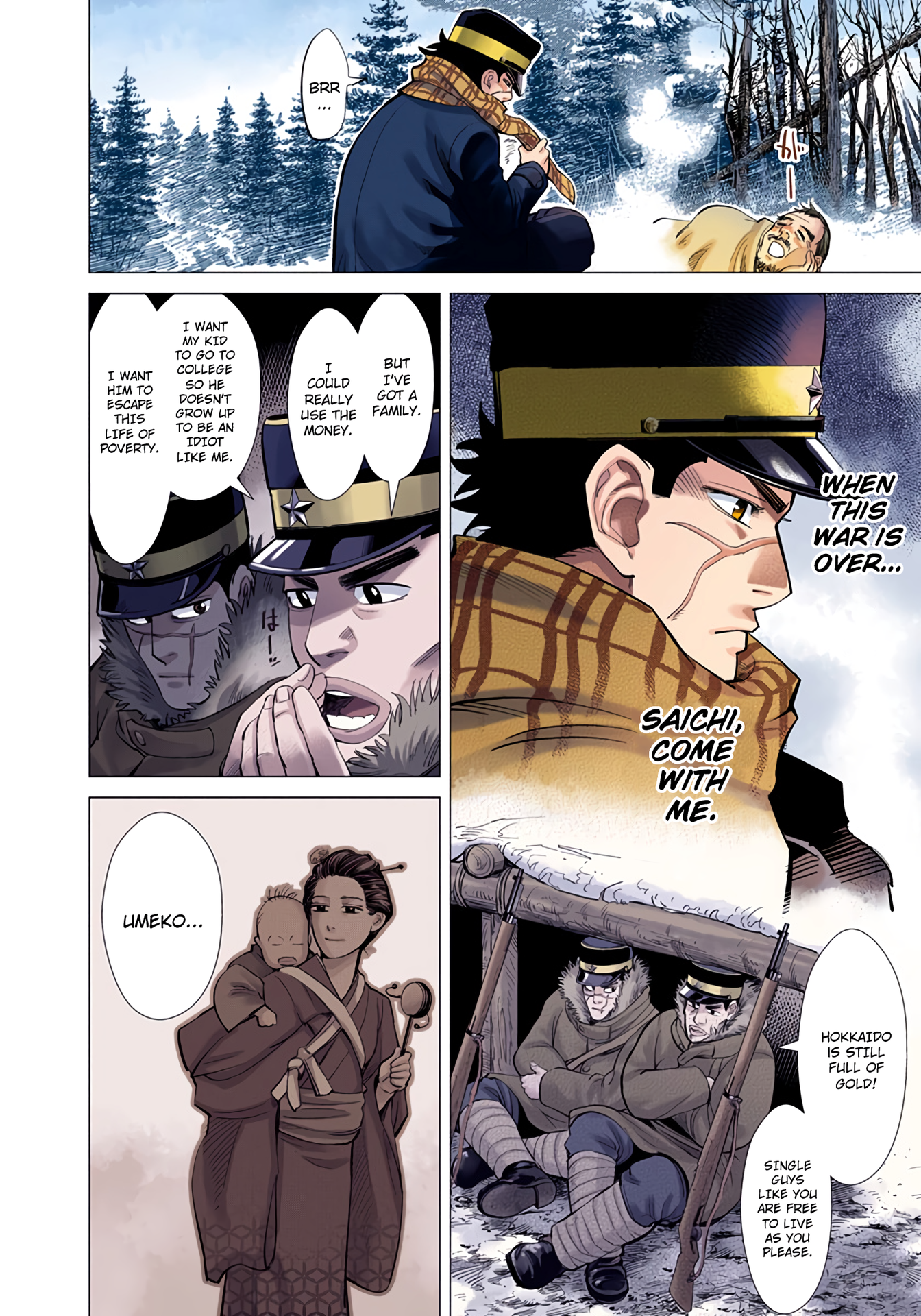 Golden Kamuy (Official Colored) Sugimoto the Immortal 第23页