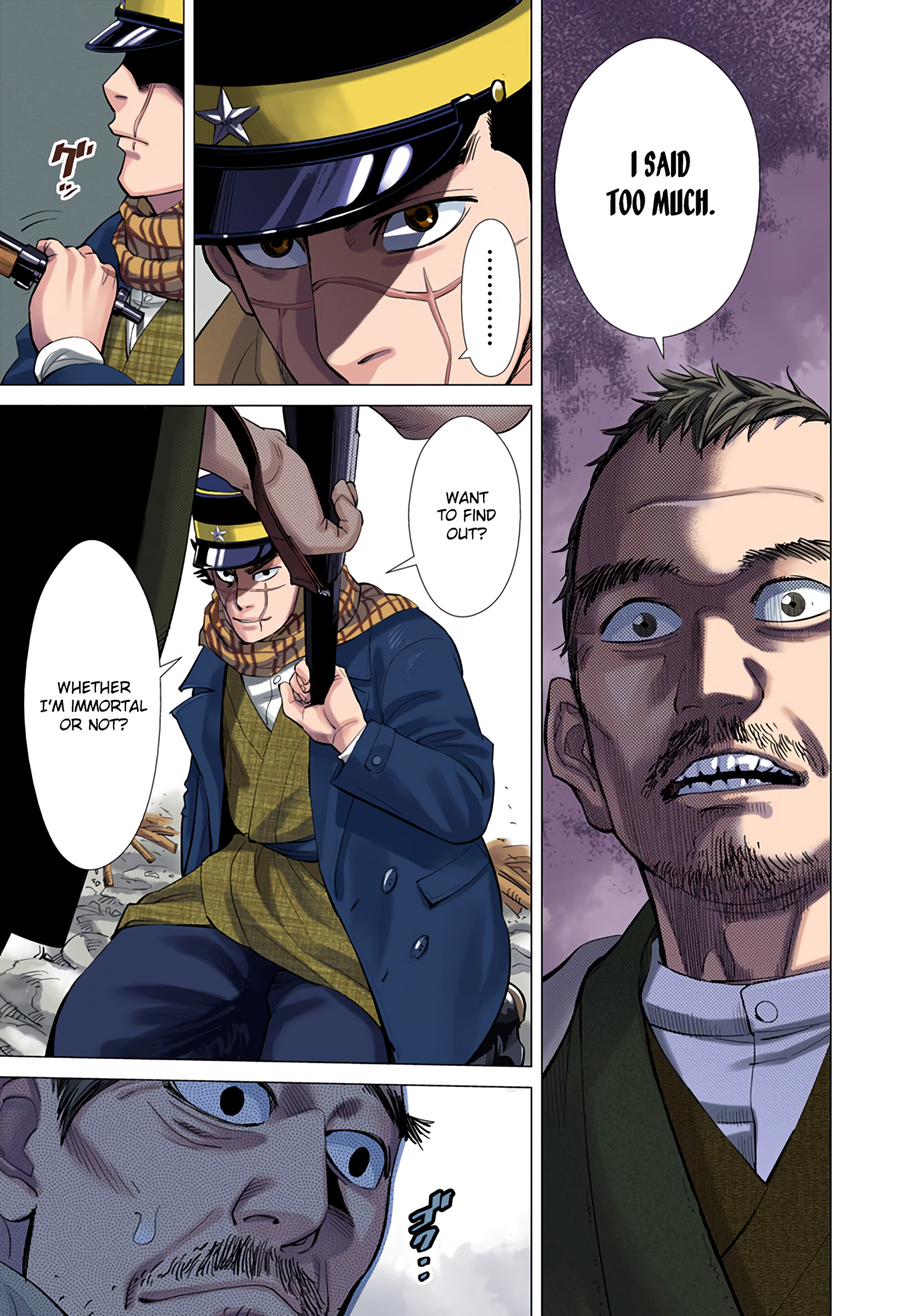 Golden Kamuy (Official Colored) Sugimoto the Immortal 第28页