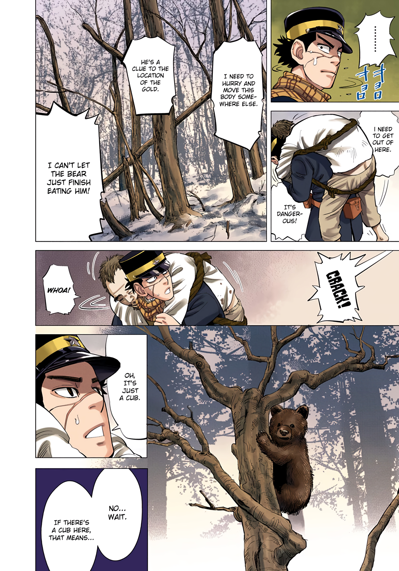 Golden Kamuy (Official Colored) Sugimoto the Immortal 第36页
