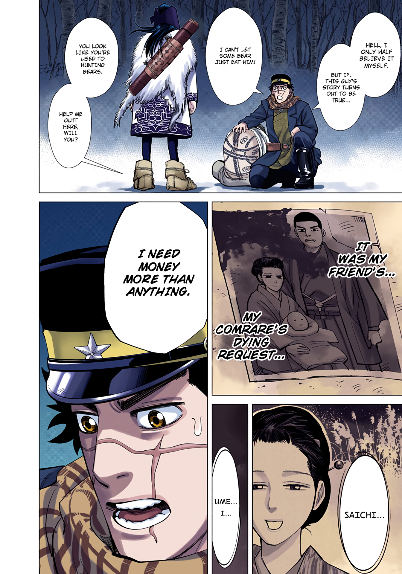 Golden Kamuy (Official Colored) Sugimoto the Immortal 第50页