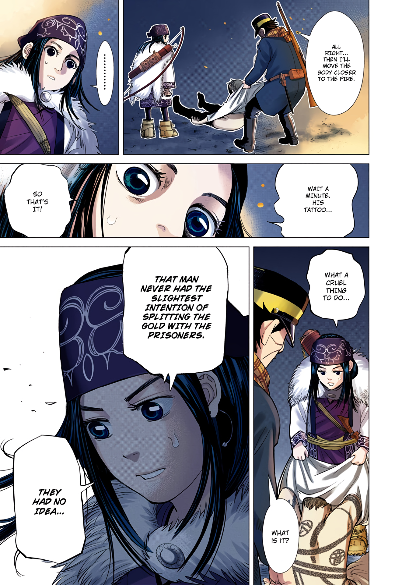 Golden Kamuy (Official Colored) Sugimoto the Immortal 第53页