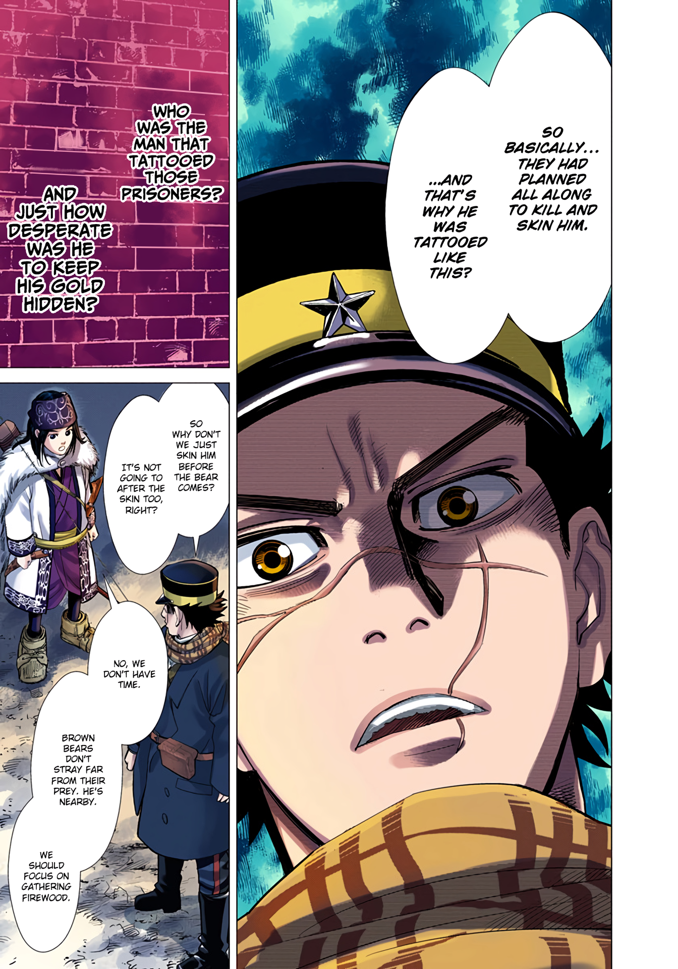Golden Kamuy (Official Colored) Sugimoto the Immortal 第55页