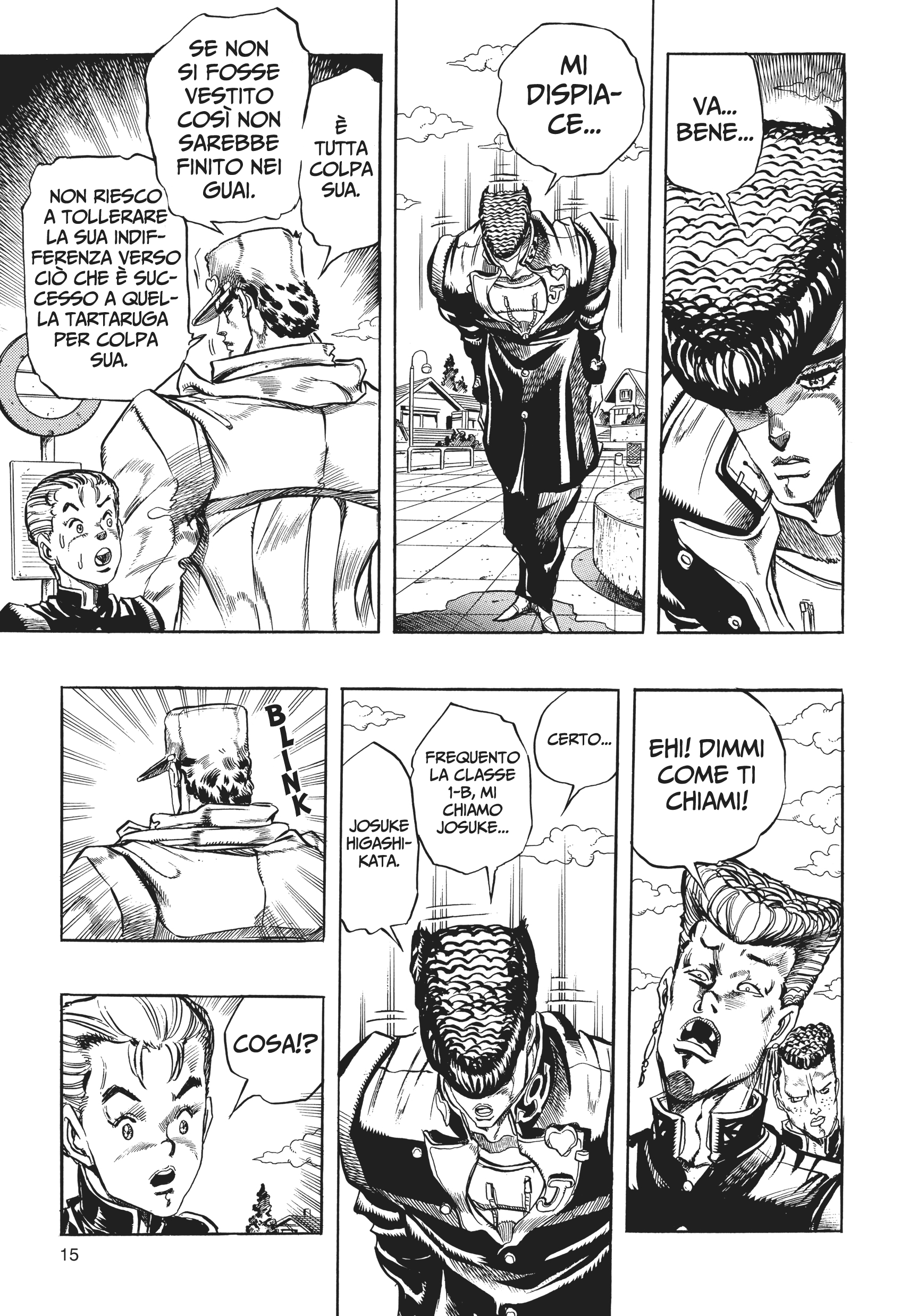 JoJo's Bizarre Adventure Part 4 - Diamond is Unbreakable Jotaro Kujo incontra Josuke Higashikata, Parte 1 第12页