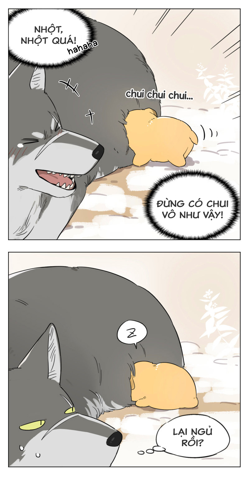 The Wolf That Picked Something Up Vua sói nhặt được một chú chó con 第5页