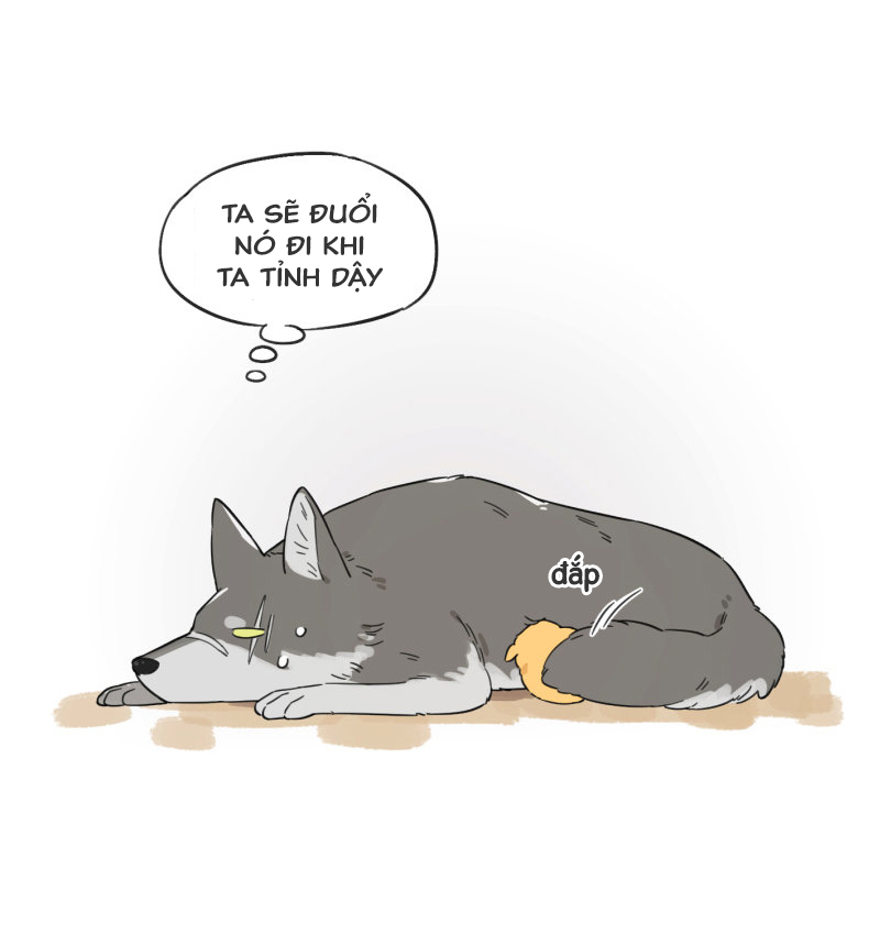 The Wolf That Picked Something Up Vua sói nhặt được một chú chó con 第6页