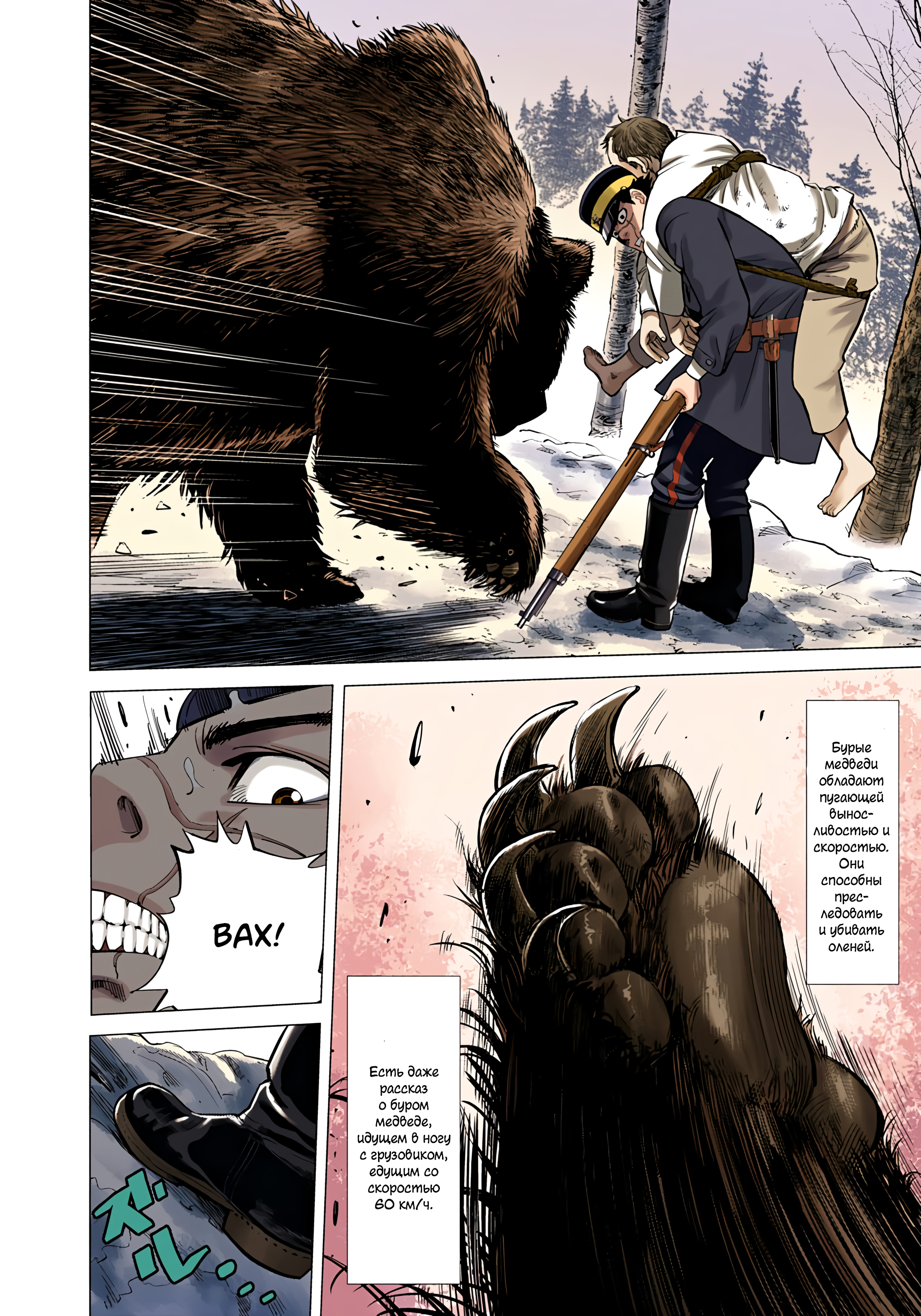 Golden Kamuy (Official Colored) Сугимото Бессмертный 第38页