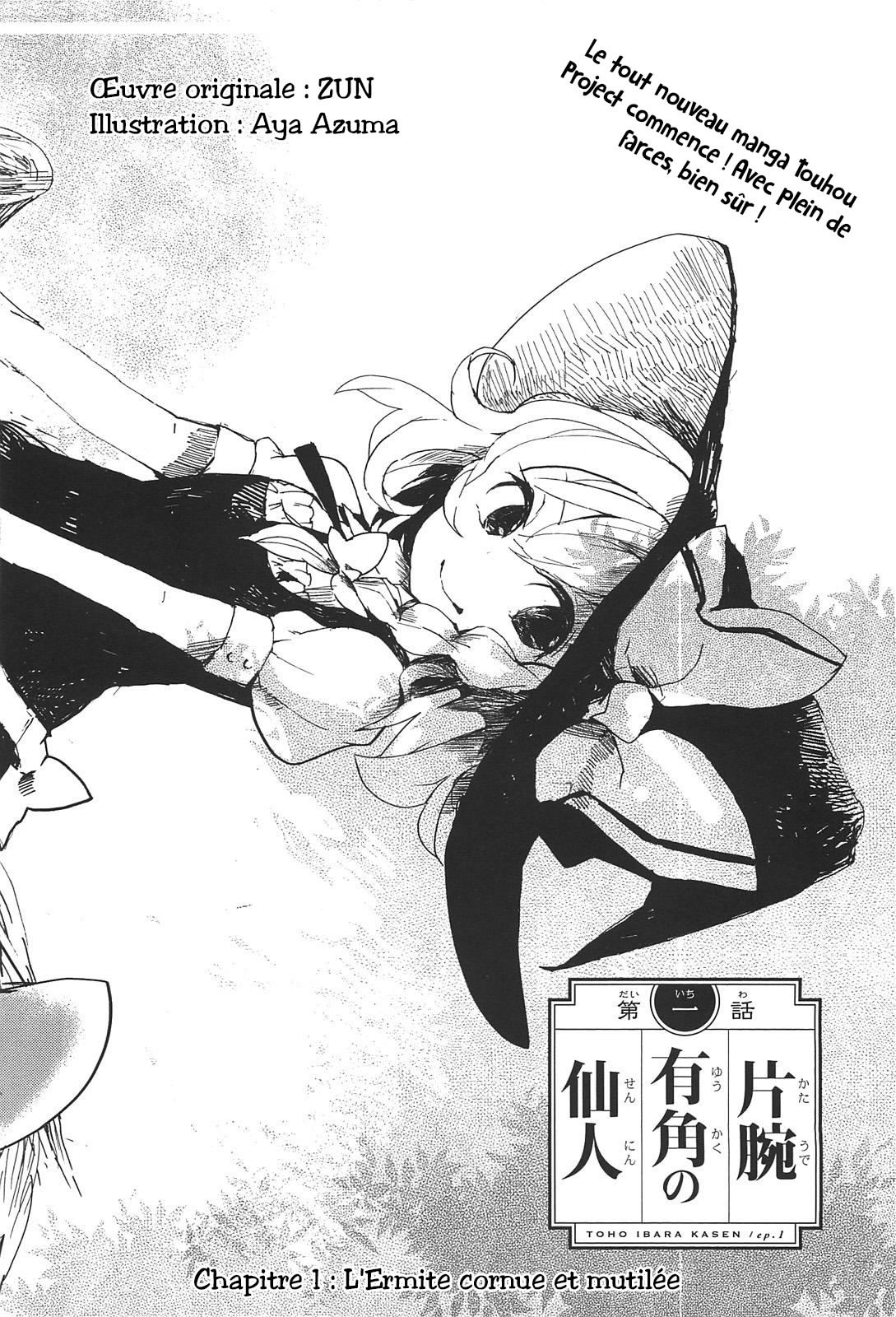 Touhou Ibara Kasen ~ Wild and Horned Hermit. L'Ermite cornue et mutilée 第3页