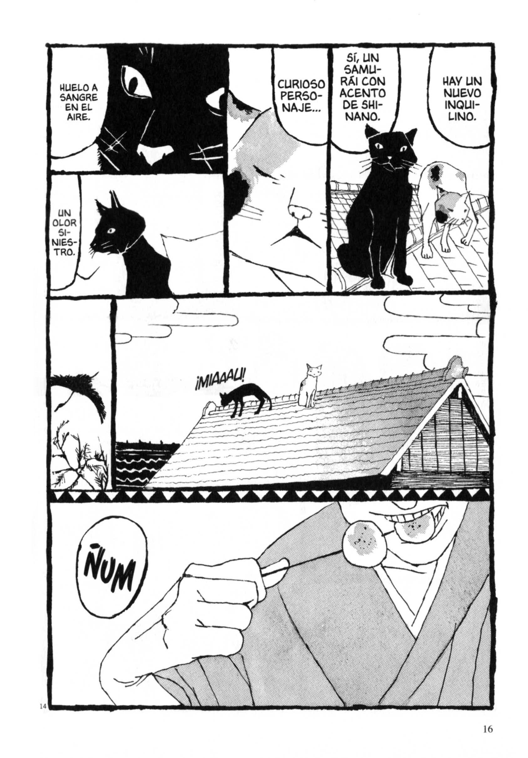 Bamboo Samurai Según afirman los gatos, ese hombre despide un olor siniestro 第22页
