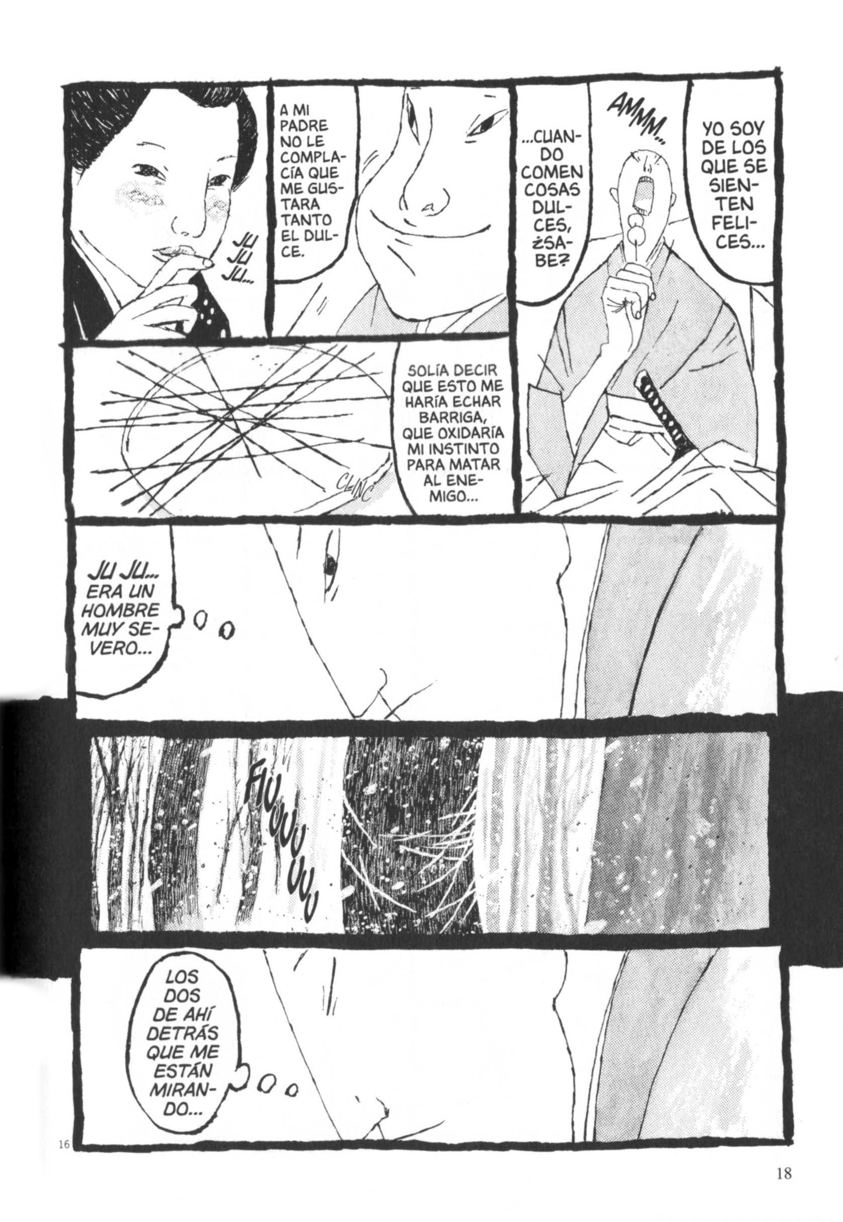 Bamboo Samurai Según afirman los gatos, ese hombre despide un olor siniestro 第24页