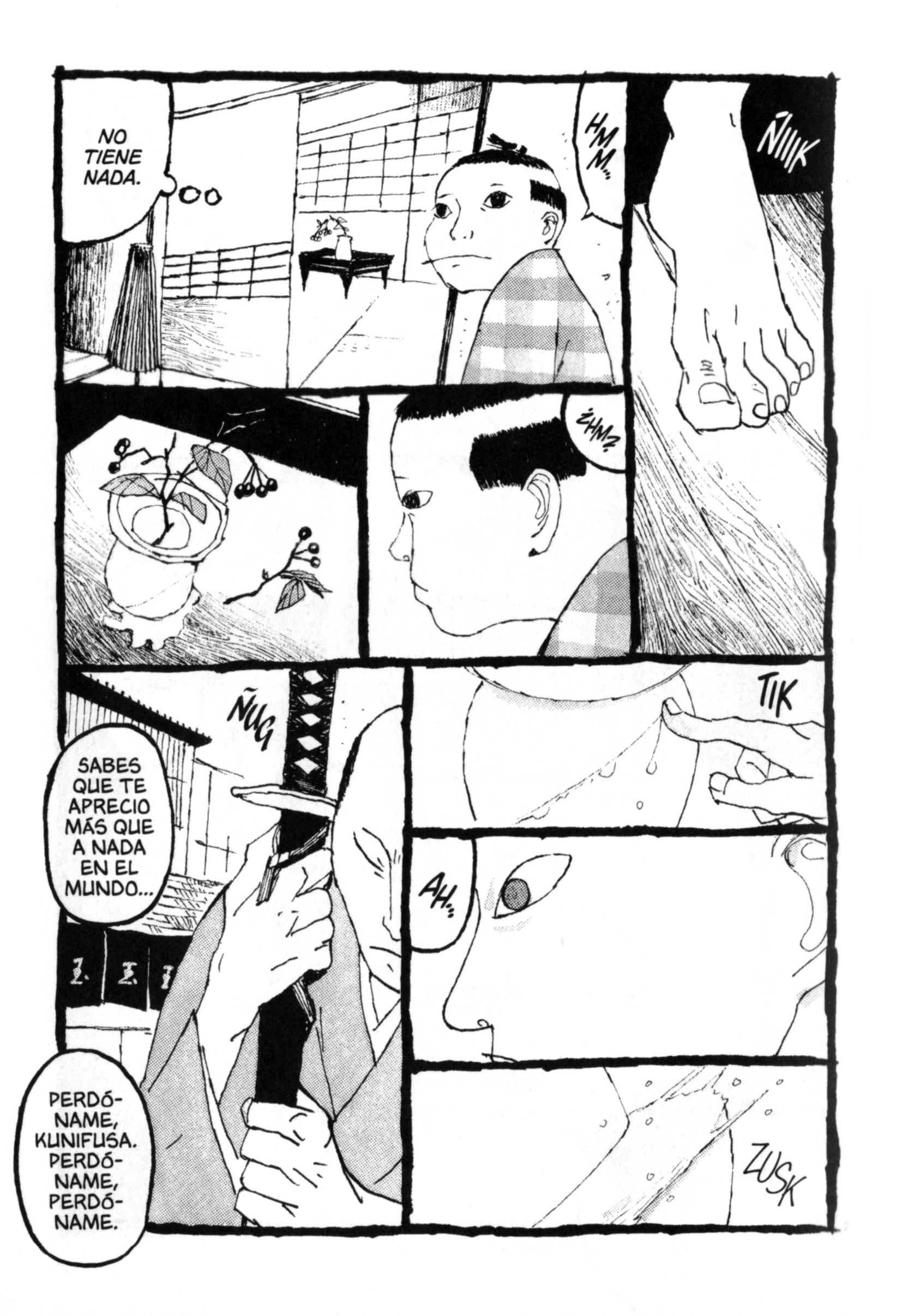 Bamboo Samurai Según afirman los gatos, ese hombre despide un olor siniestro 第31页