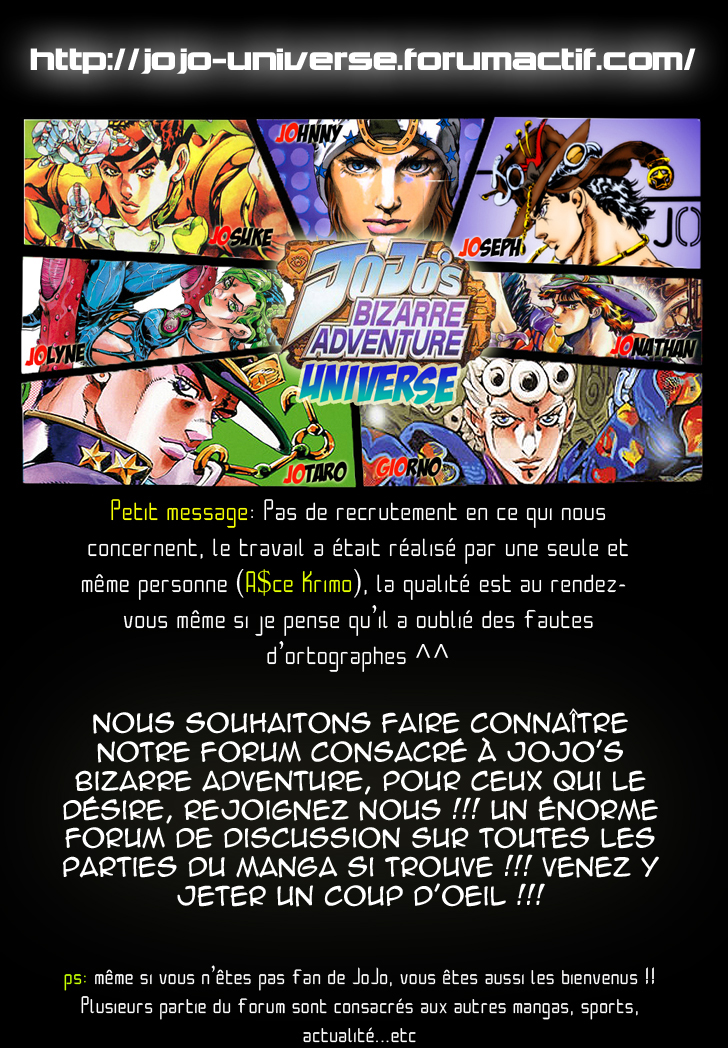 JoJo's Bizarre Adventure Part 8 - JoJolion The Wall Eye Man 第1页