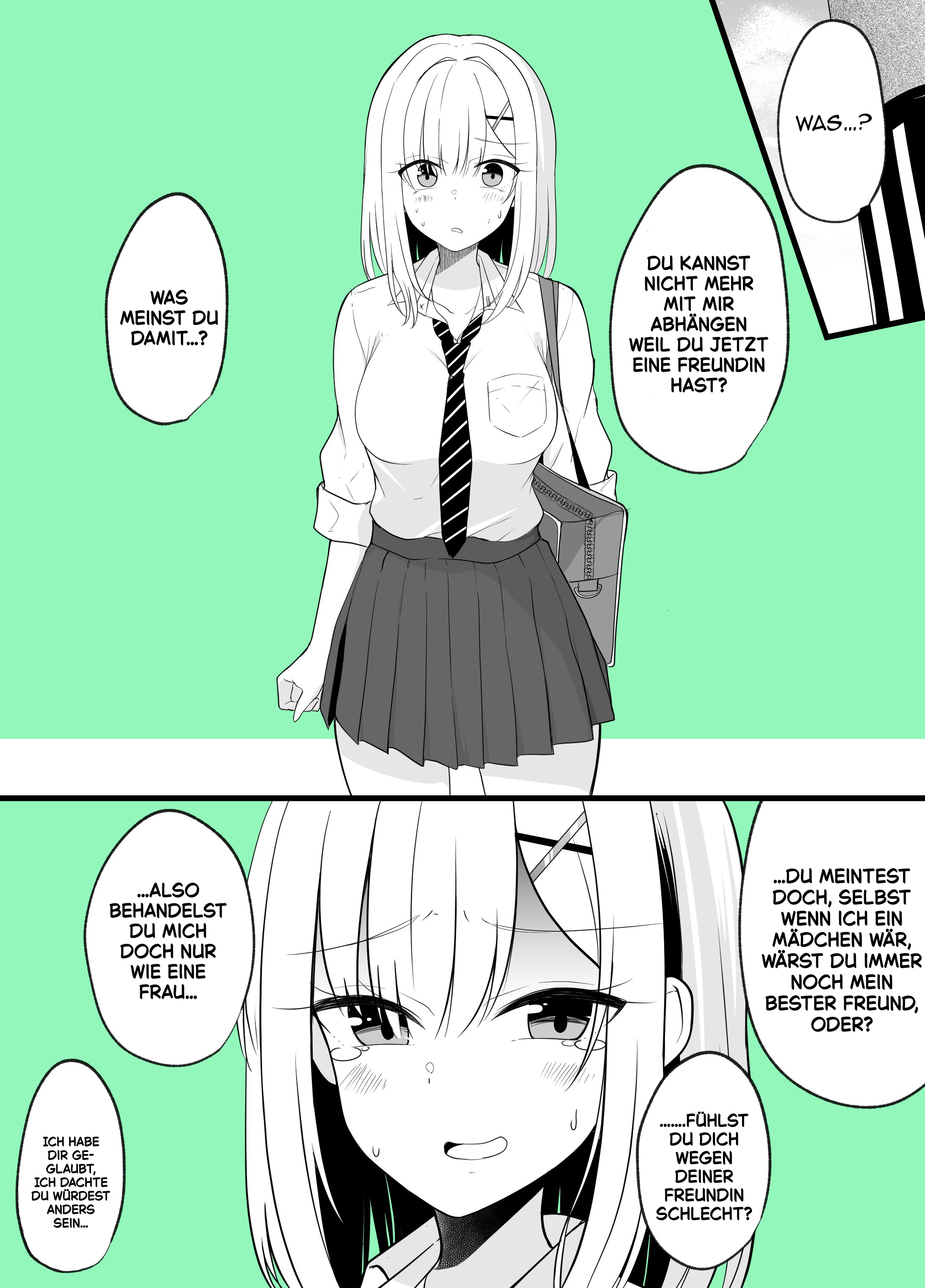 Daijoubu, Omae ga Onna ni Nattemo Oretachi wa Shinyuu dakara na! 第4页