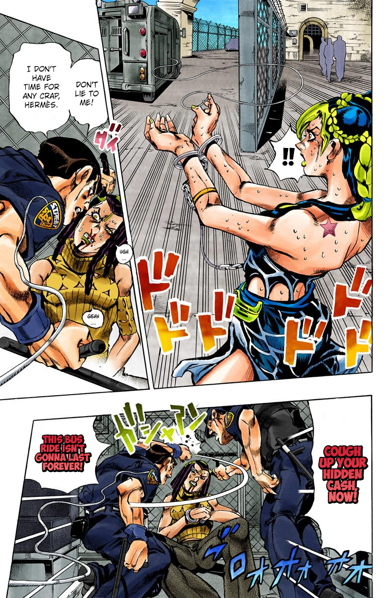JoJo's Bizarre Adventure, Part 6: Stone Ocean (Official Colored) Stone Ocean Part 1 第36页