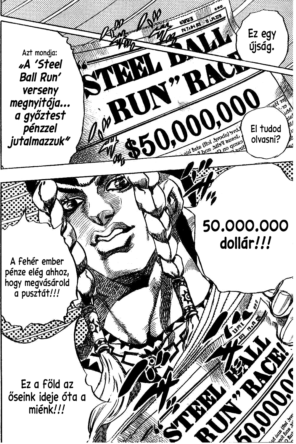 JoJo's Bizarre Adventure Part 7 - Steel Ball Run A Steel Ball Run sajtótájékozató 第25页