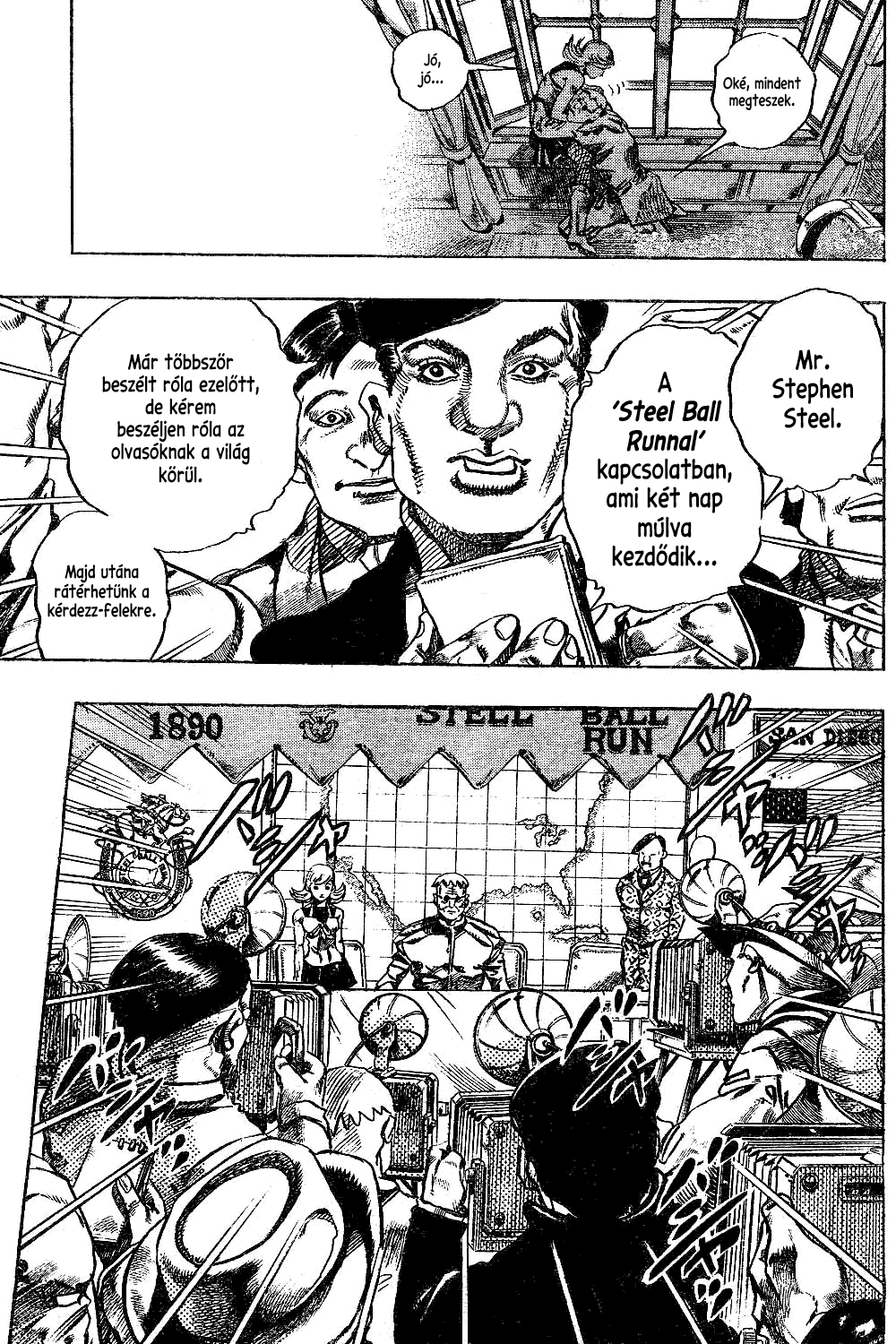 JoJo's Bizarre Adventure Part 7 - Steel Ball Run A Steel Ball Run sajtótájékozató 第32页