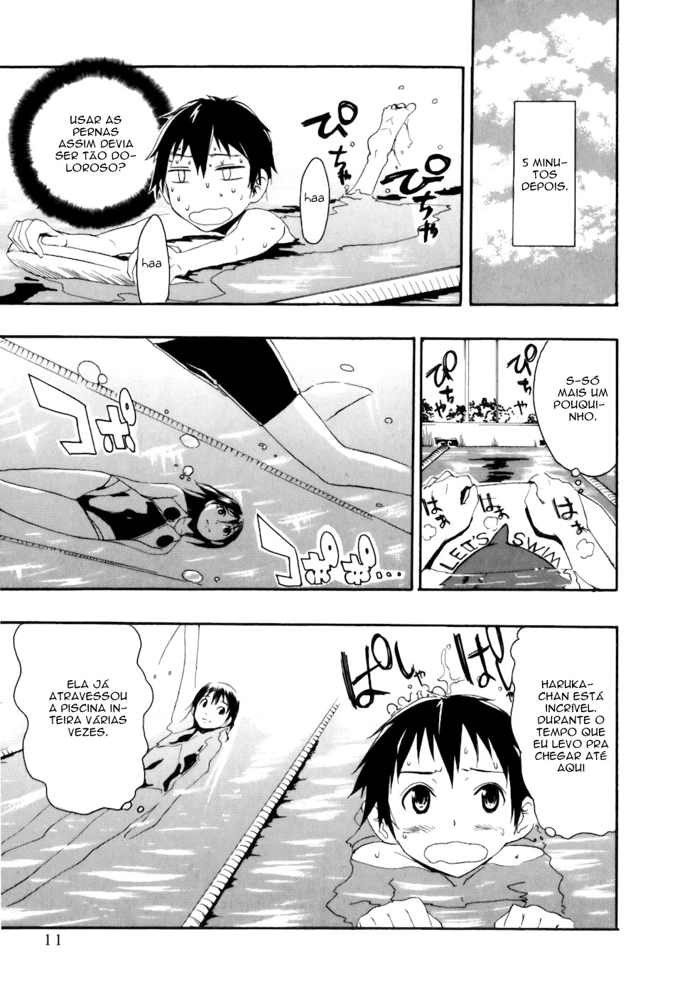 Frogman Agora no time de natação 第13页