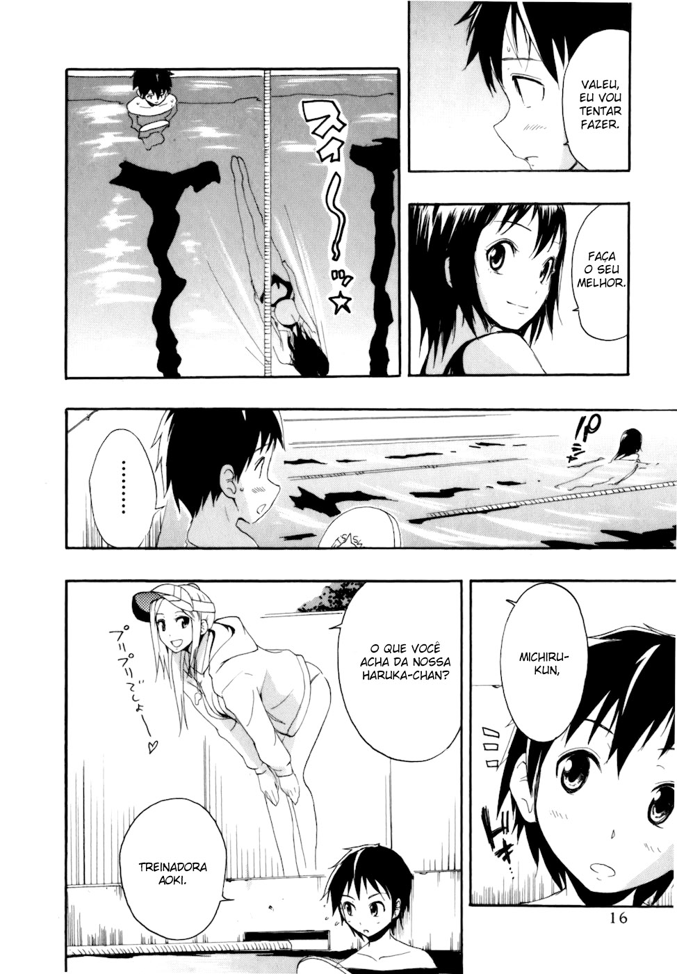 Frogman Agora no time de natação 第18页