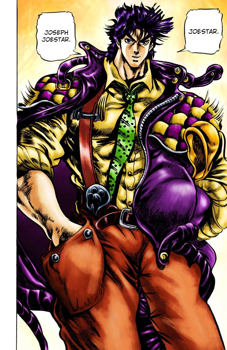JoJo's Bizarre Adventure, Part 2: Battle Tendency (Official Colored) Joseph Joestar of New York 第18页