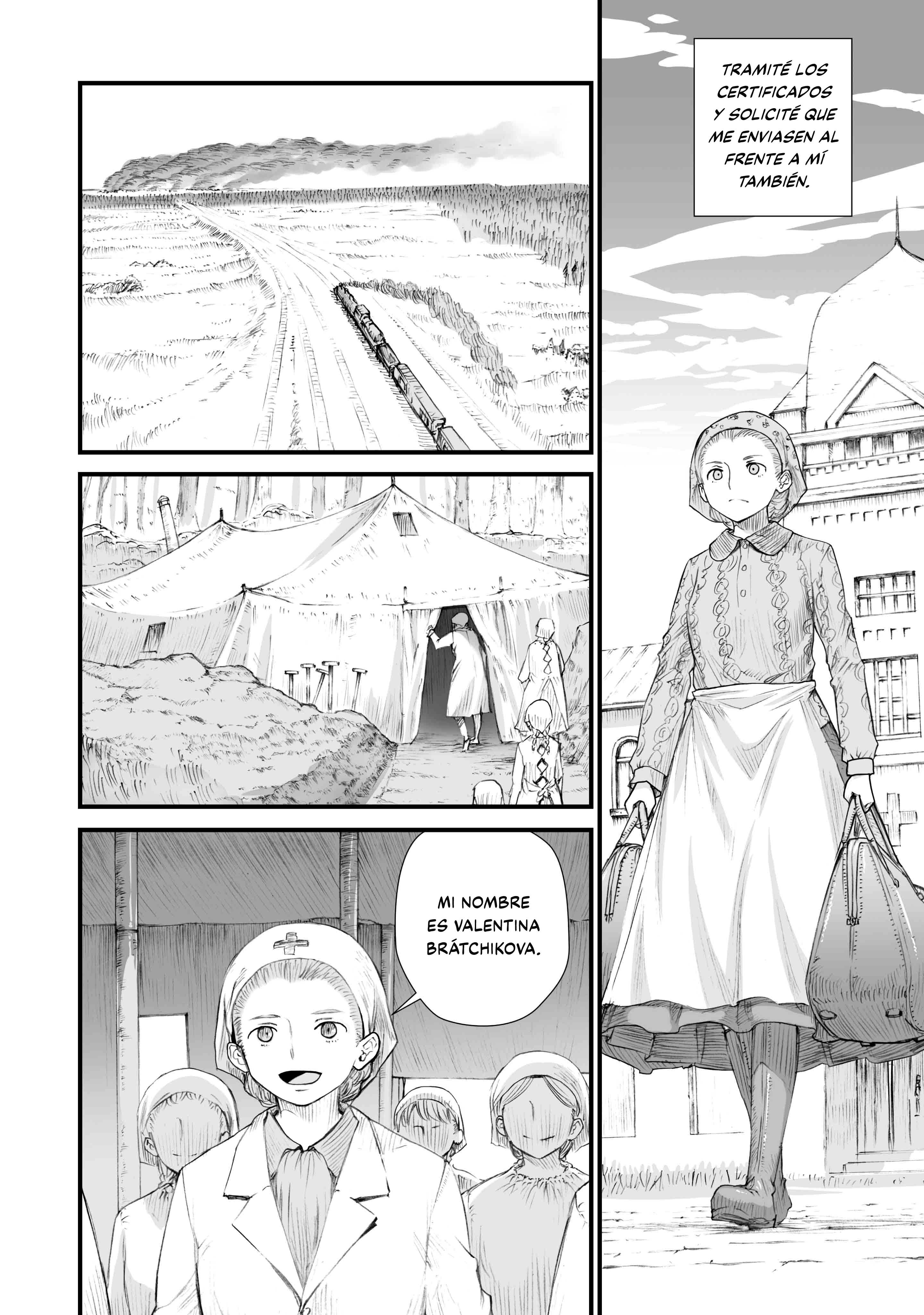 Sensou wa Onna no Kao wo Shiteinai La Historia de Valentina Kuzmínichna Brátchikova-Borschévskaia (Teniente, Comisaria Política del Destacamento de Lavandería de Campaña) 第6页