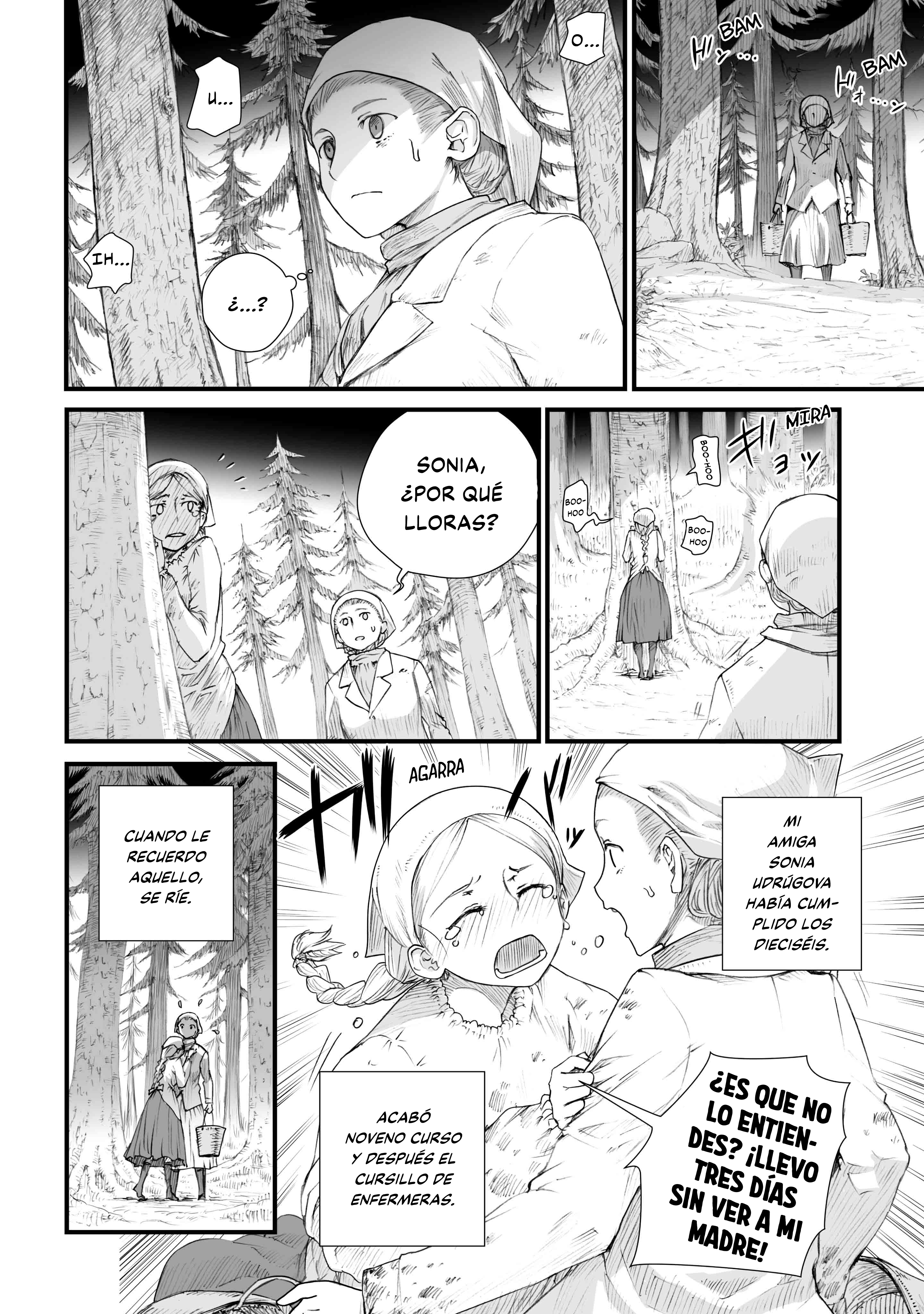Sensou wa Onna no Kao wo Shiteinai La Historia de Valentina Kuzmínichna Brátchikova-Borschévskaia (Teniente, Comisaria Política del Destacamento de Lavandería de Campaña) 第8页