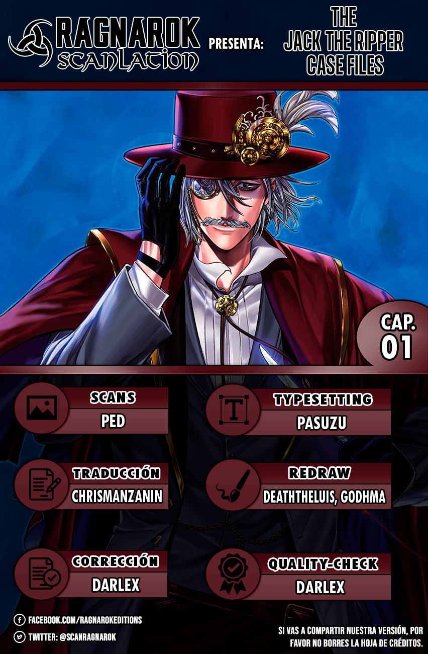 Shuumatsu no Valkyrie Kitan - Jack the Ripper no Jikenbo Jack el Destripador 第1页