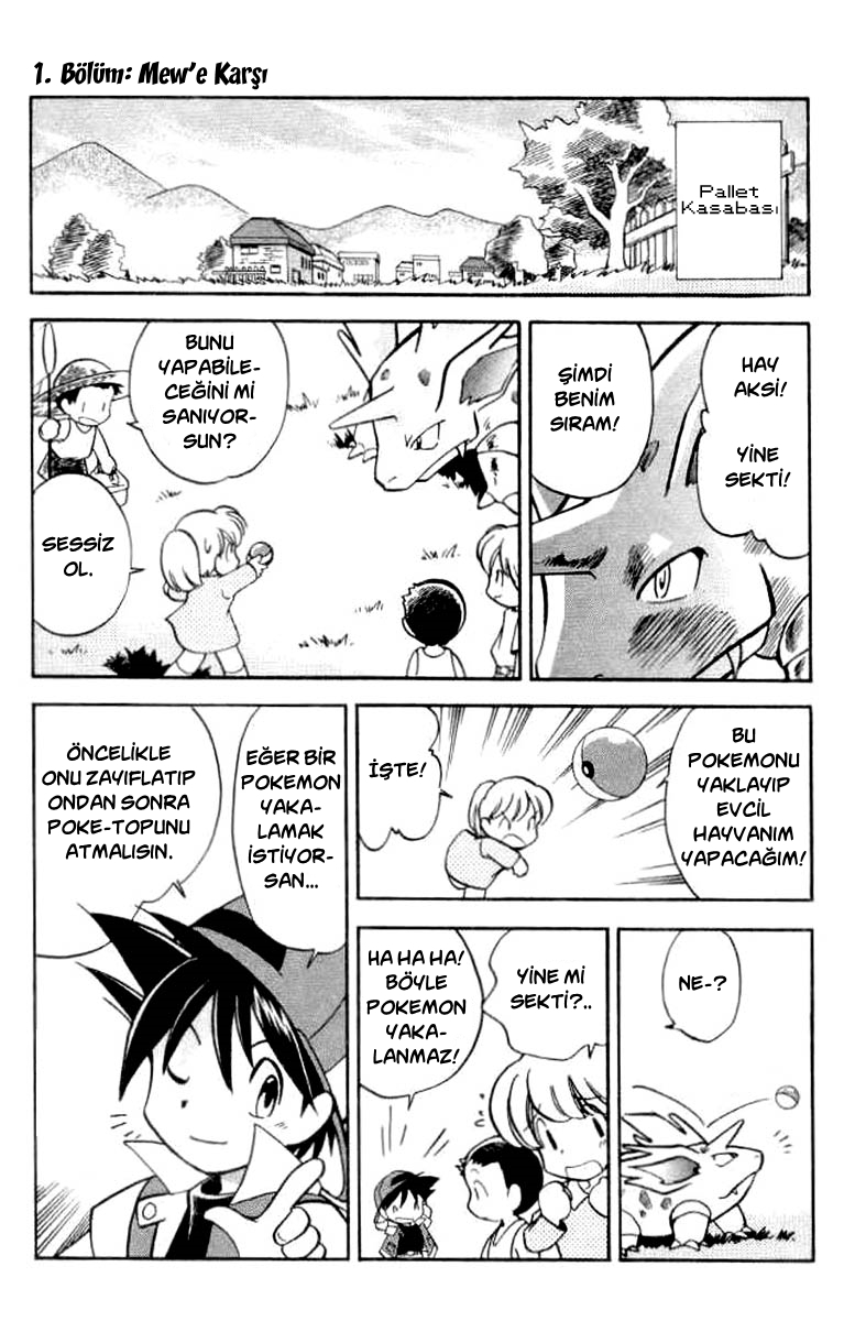 Pokémon SPECIAL Mew'e Karşı 第4页