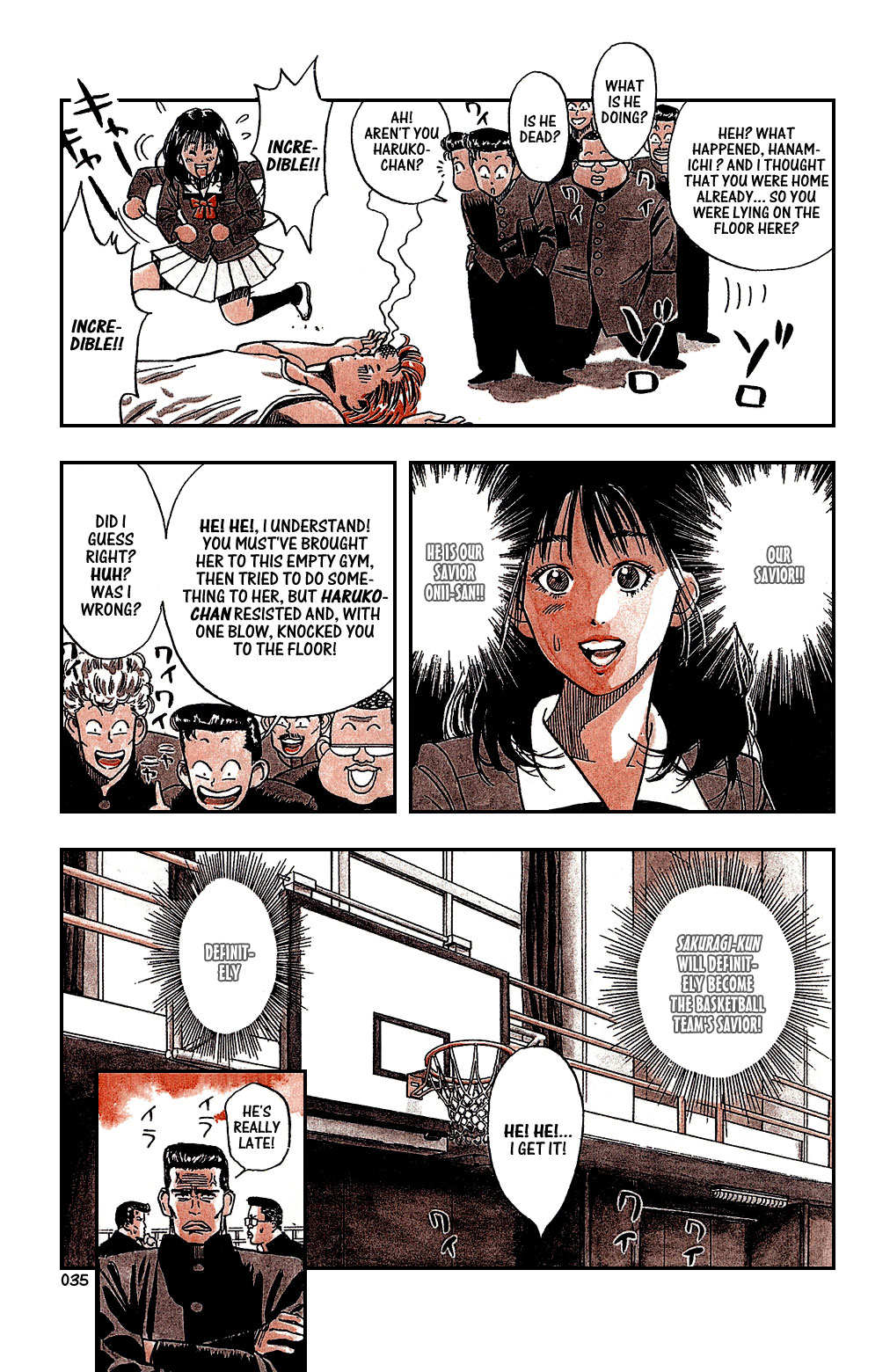 Slam Dunk! Sakuragi-kun 第34页