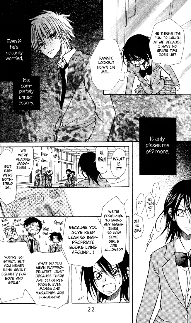 Kaichou wa Maid-sama! The Student Council President is a Maid! 第24页