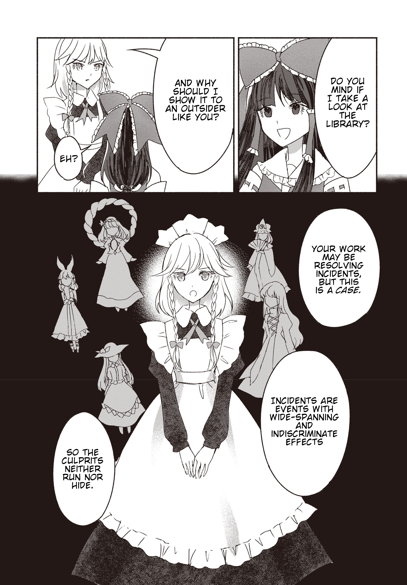 Touhou Chireikiden: Hansoku Tantei Satori The SDM Case Goes Under the Ground (Pt. I) 第14页
